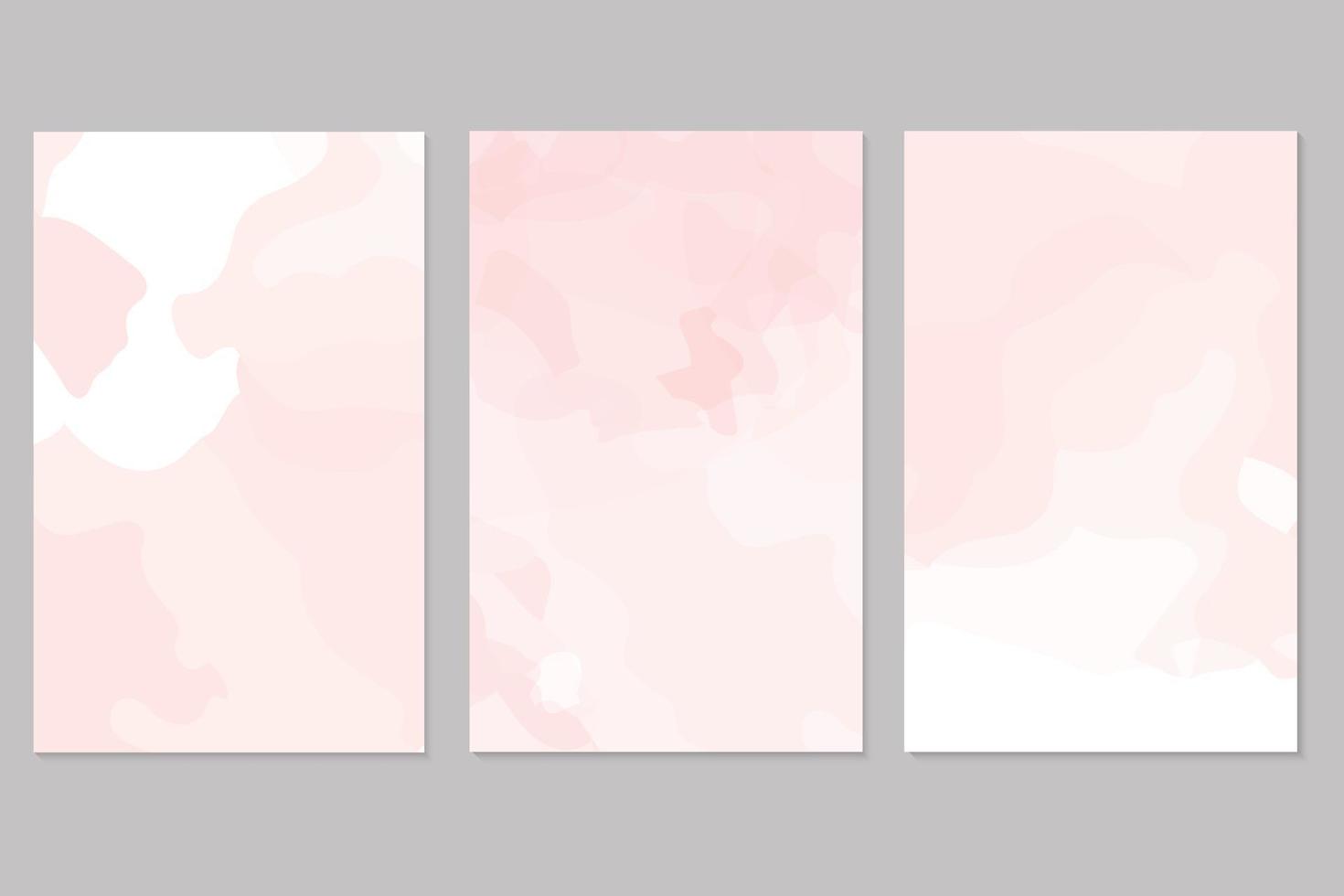 Spring wedding Invitation card  template collection.Light pink or apricot watercolor wet texture.Blush  fluid  painting.Alcohol ink. vector