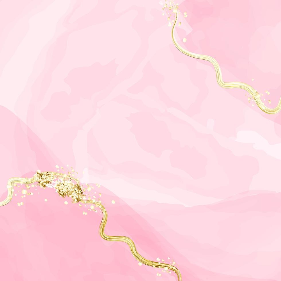 fondo de acuarela rosa o albaricoque abstracto vector