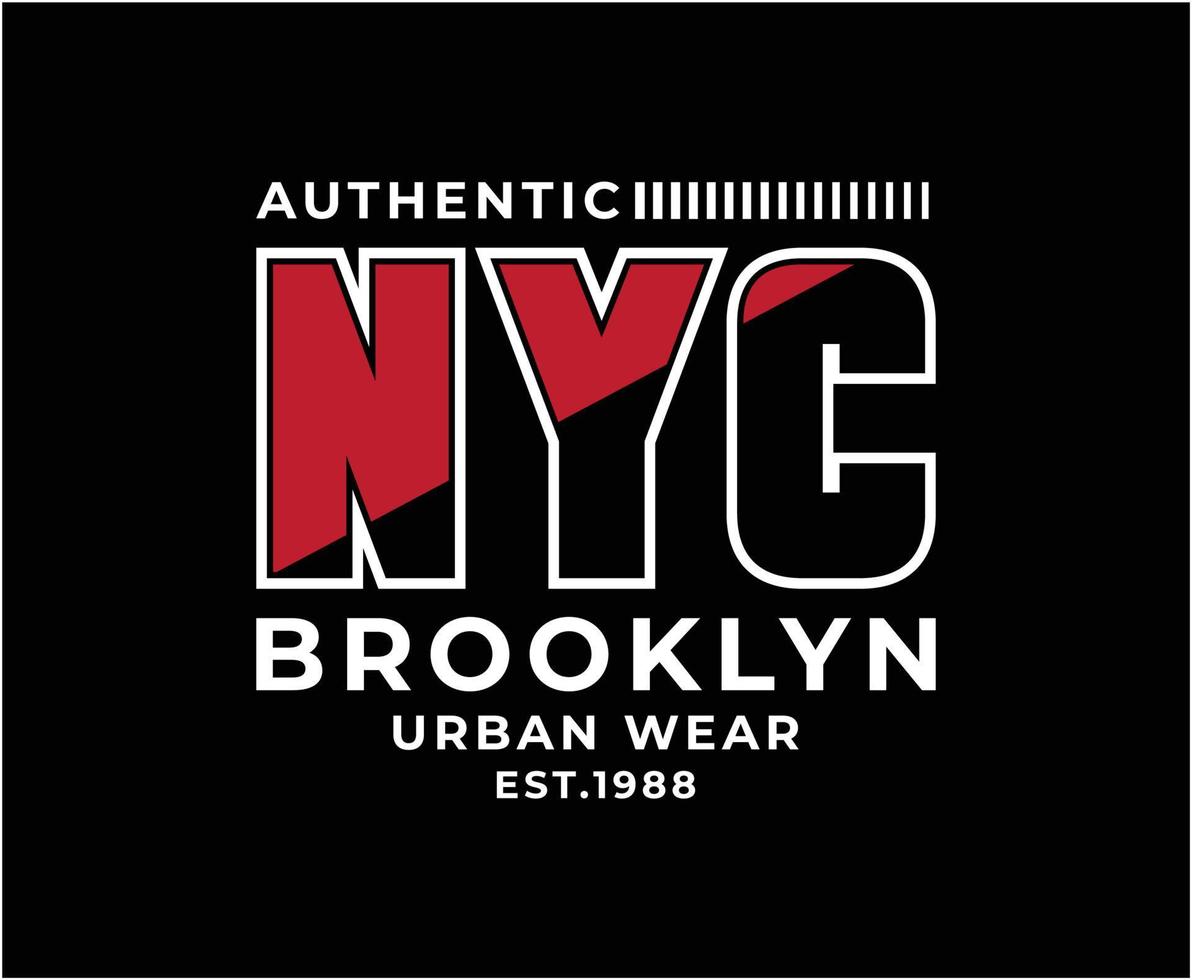 diseño de camiseta de vector de tipografía de la ciudad de nueva york