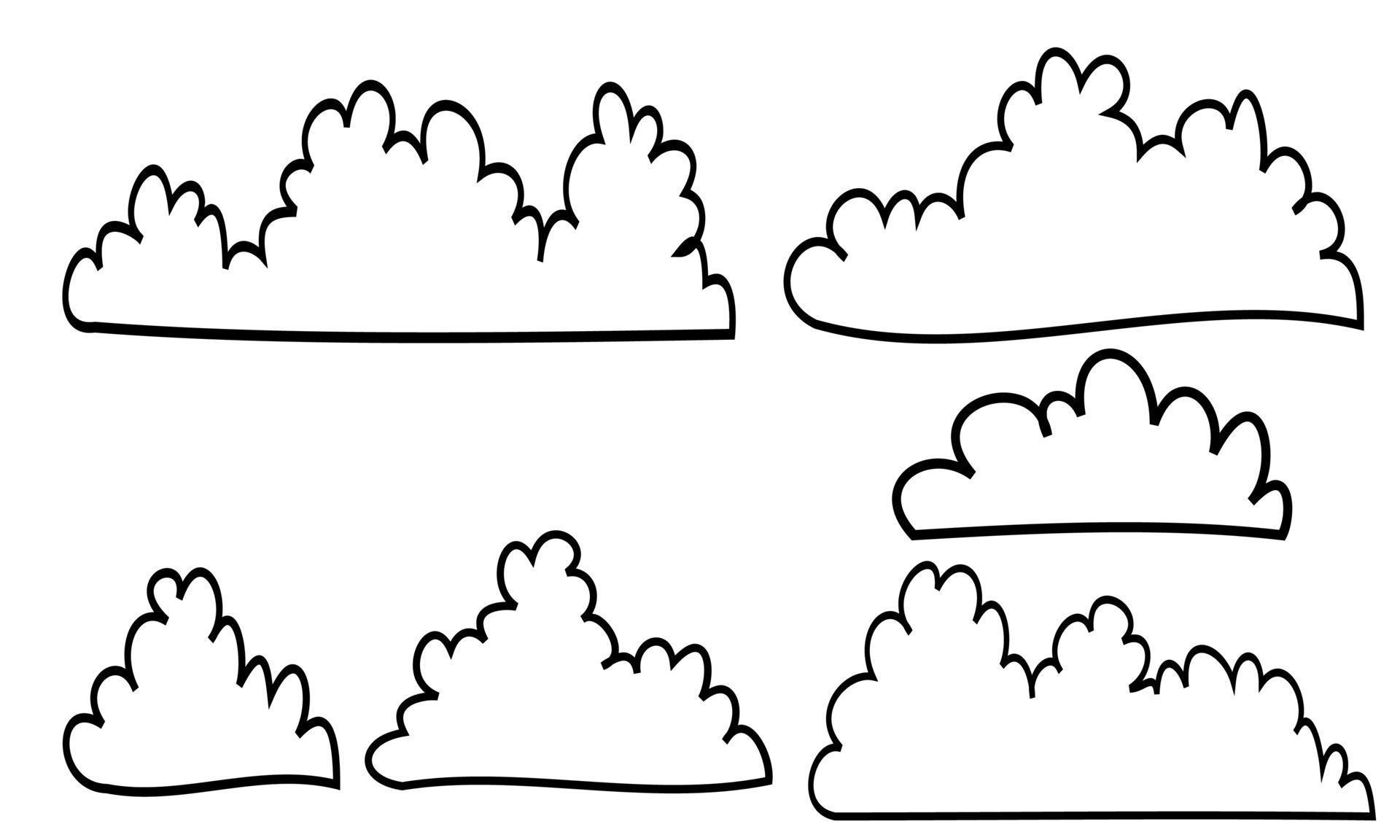 bush black and white 6427918 Vector Art at Vecteezy