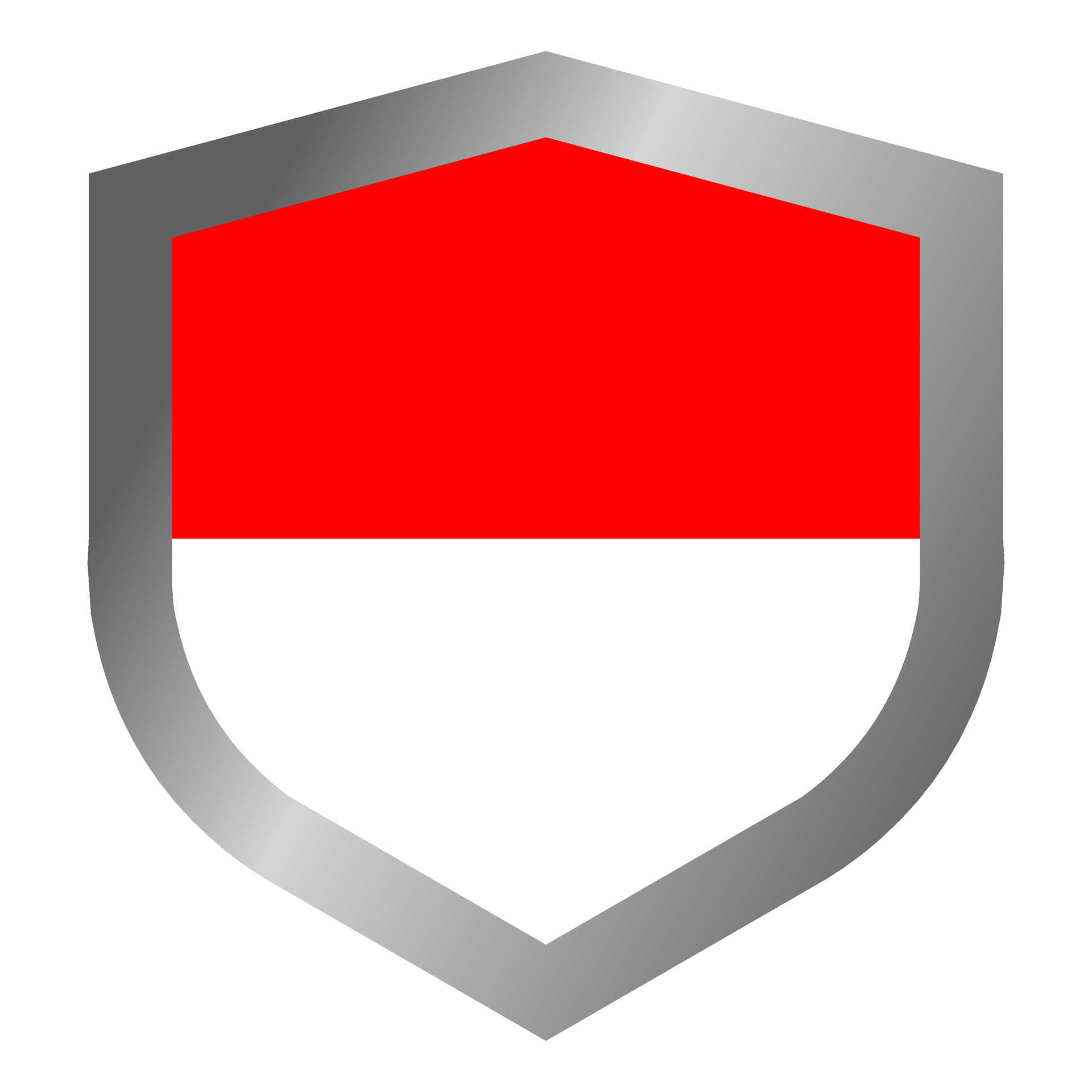 Indonesian flag shield 6428008 Vector Art at Vecteezy