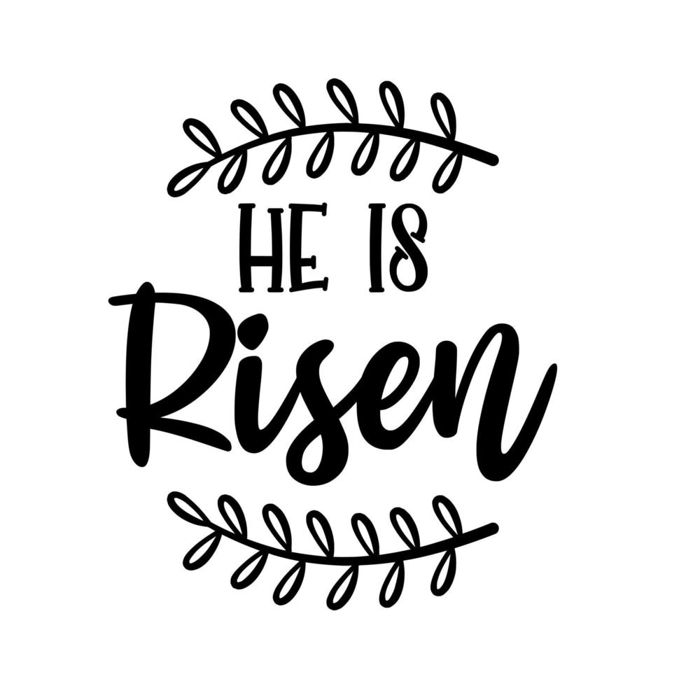 he  is risen vector