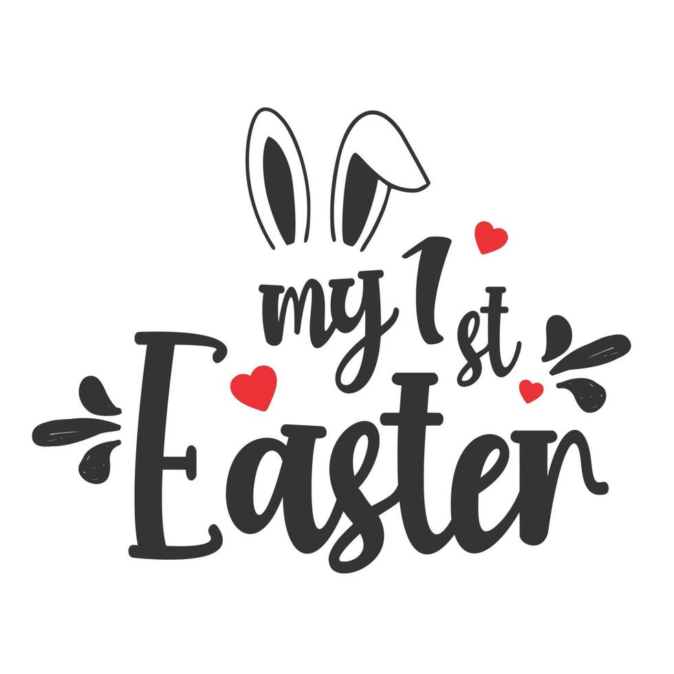my easter day vector
