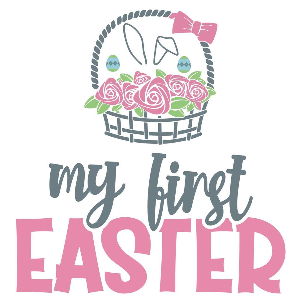 my first easter vector