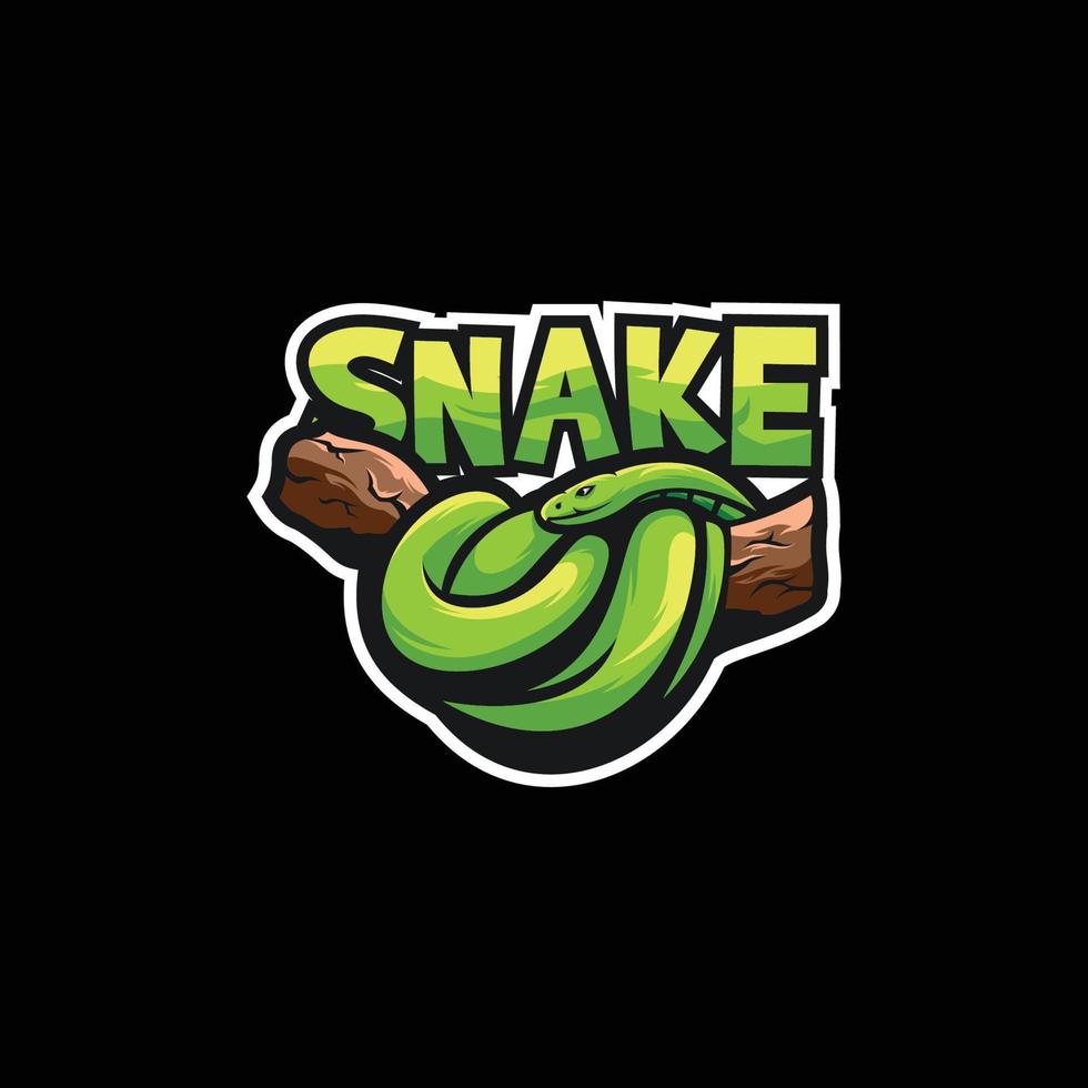 Snake Logo Design vector