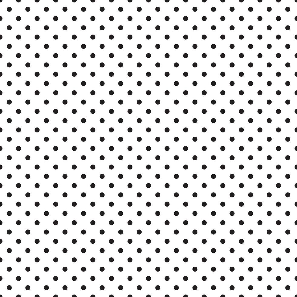 Halftone background.Small polka dot seamless pattern wallpaper.Black and white seamless.Texture for wrapping paper or decoration.Classic fabric or surface.Vector illustation. vector