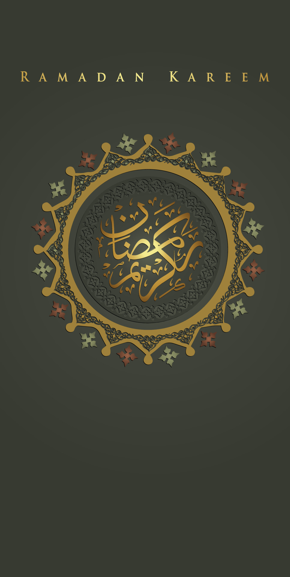 Luxurious and Elegant Ramadan Greeting background for Mobile interface  wallpaper design smart phones, mobiles, devices with there is space to  write words 6429479 Vector Art at Vecteezy