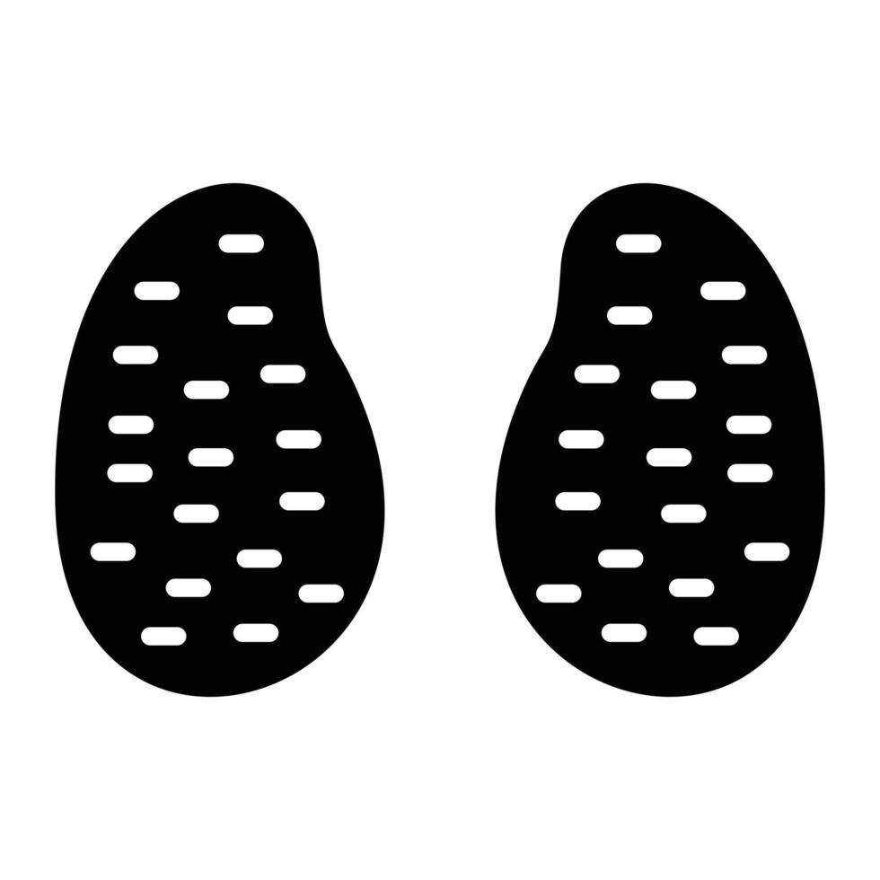 Potatoes Glyph Icon vector