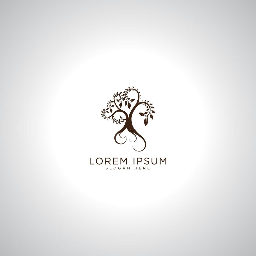 tree logo design vector