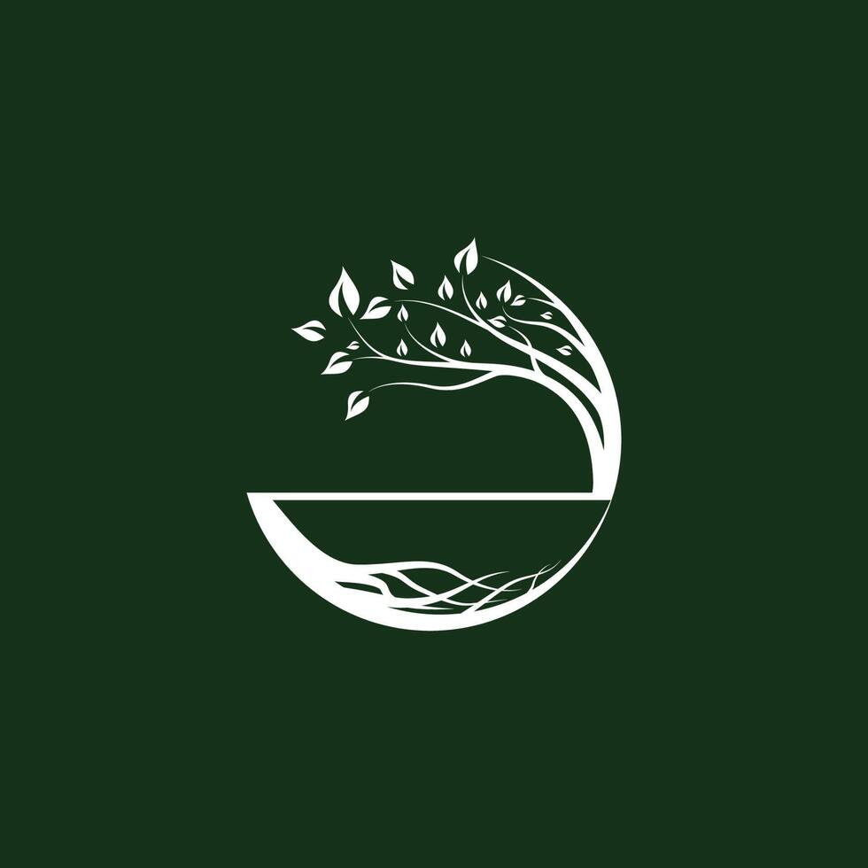 tree logo design vector