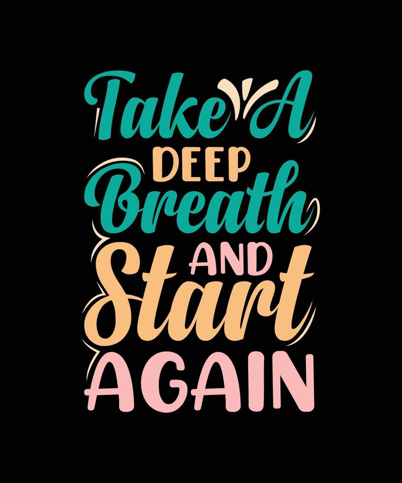 typography t-shirt design vector