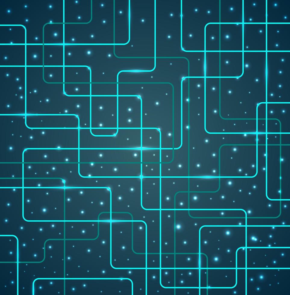 Abstract technology concept background vector