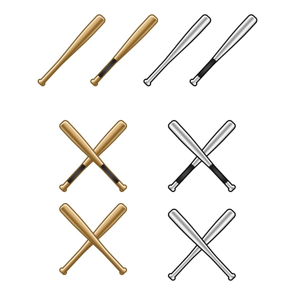 Baseball Bat Illustration, vector illustration