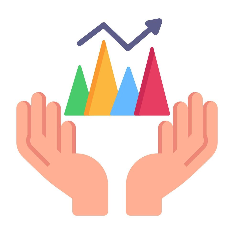 Data, descriptive, chart, graph, business, infographics, analysis, icon, vector, flat vector