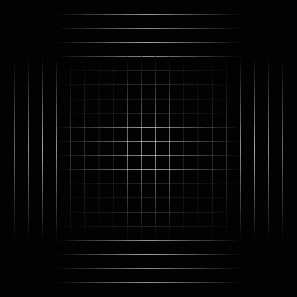 fondo negro abstracto con líneas diagonales. diseño de patrón de línea de vector degradado. gráfico monocromático.