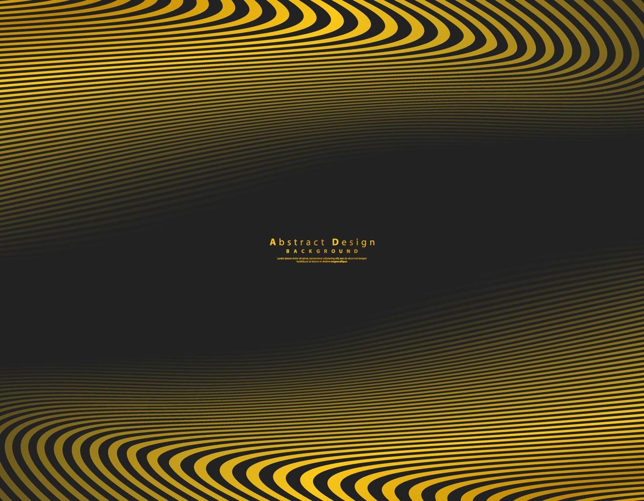 Abstract gold luxurious wave line background - simple texture for your design. gradient background. Modern decoration for websites, posters, banners, EPS10 vector