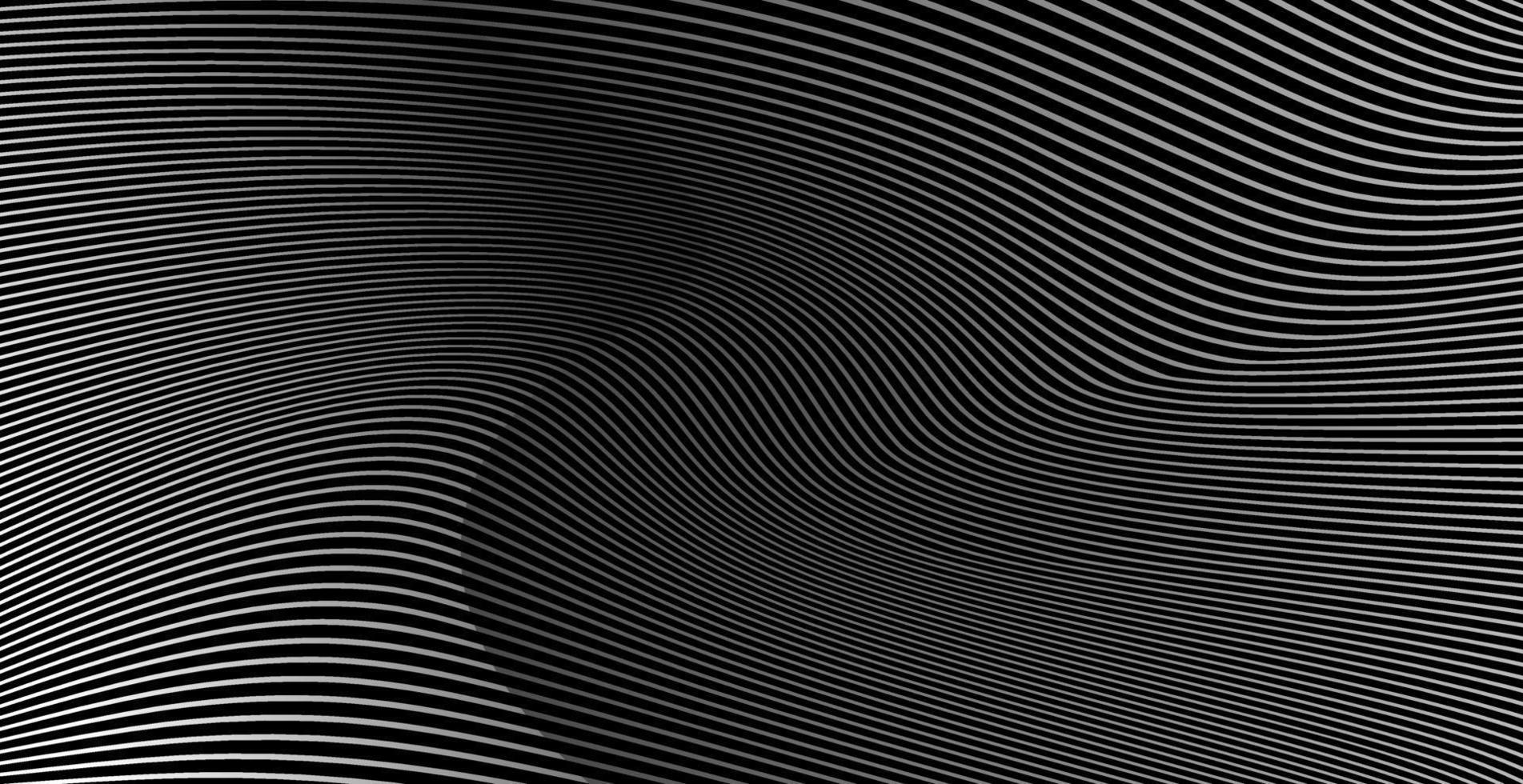 Abstract background, vector template for your ideas, monochromatic lines texture, waved lines texture