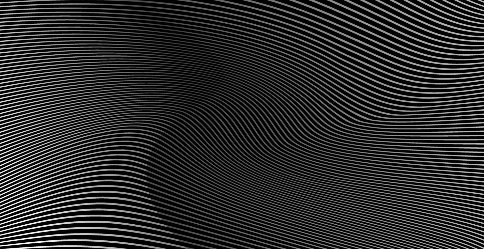 Abstract background, vector template for your ideas, monochromatic lines texture, waved lines texture