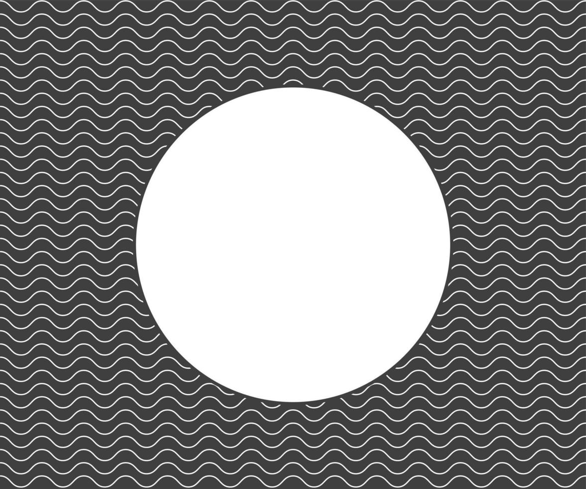 Abstract template background with smooth line wave design vector