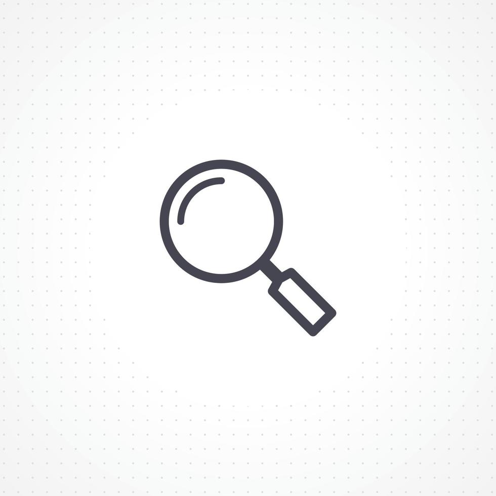 Search icon design vector