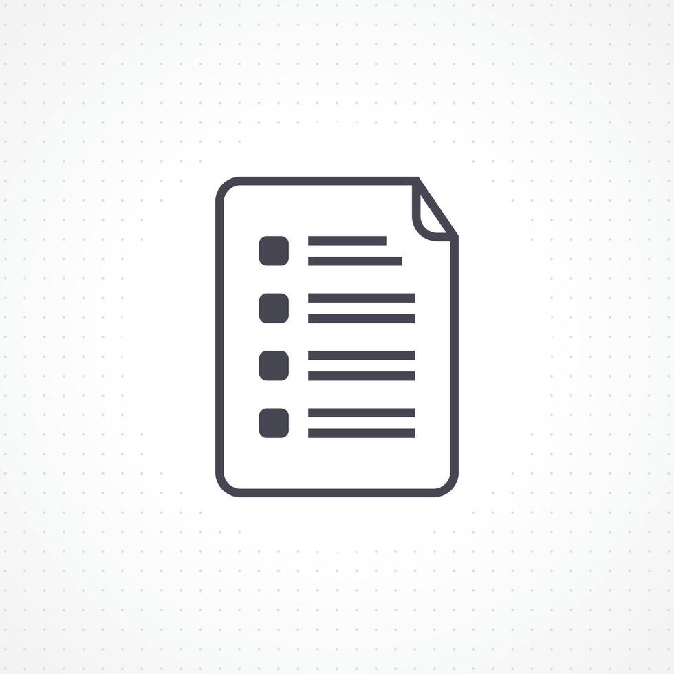 Vector notepad paper icon