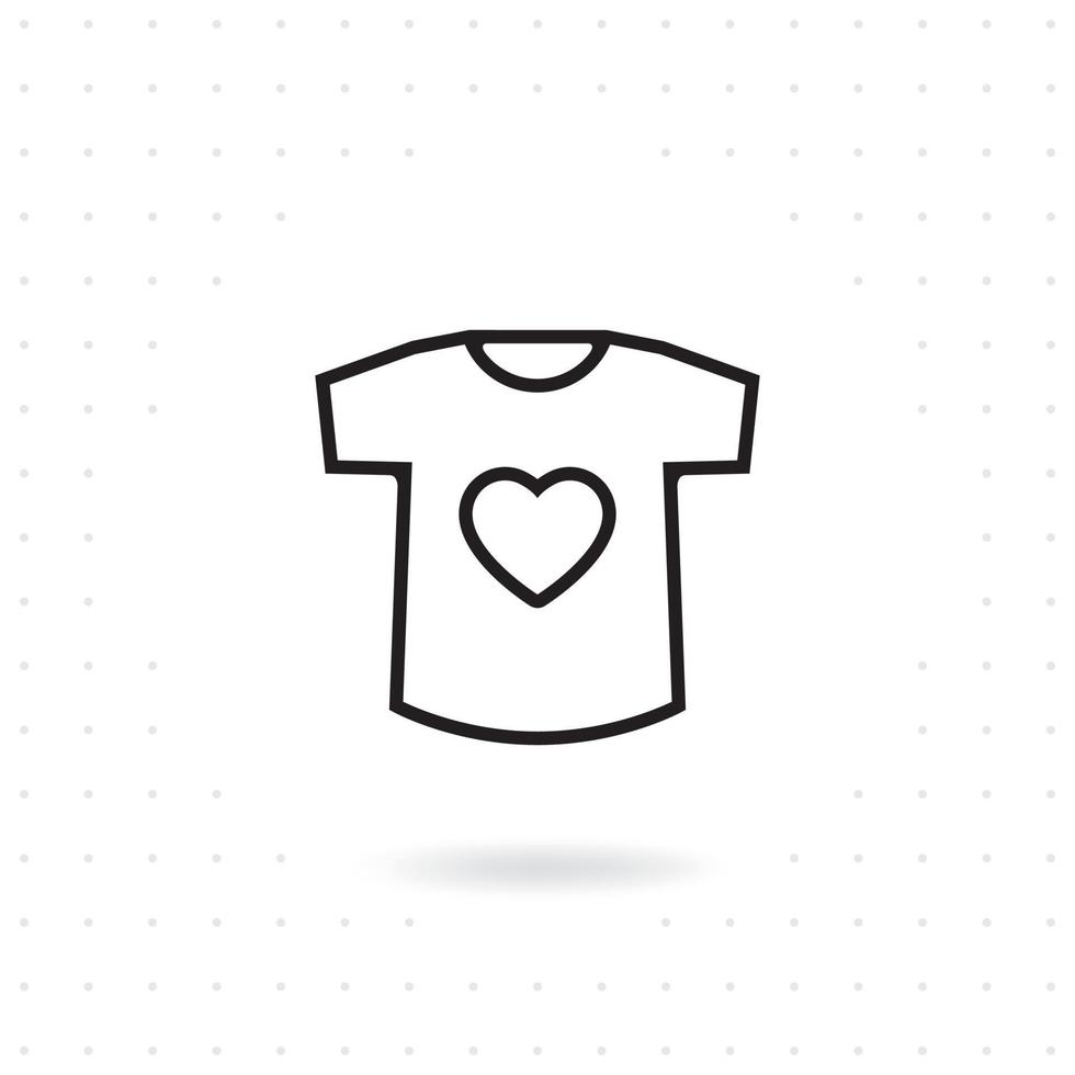 T-shirt icon design vector