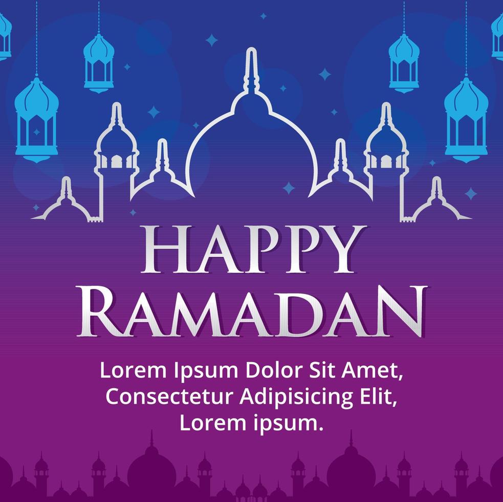 Ramadan Kareem vector illustration