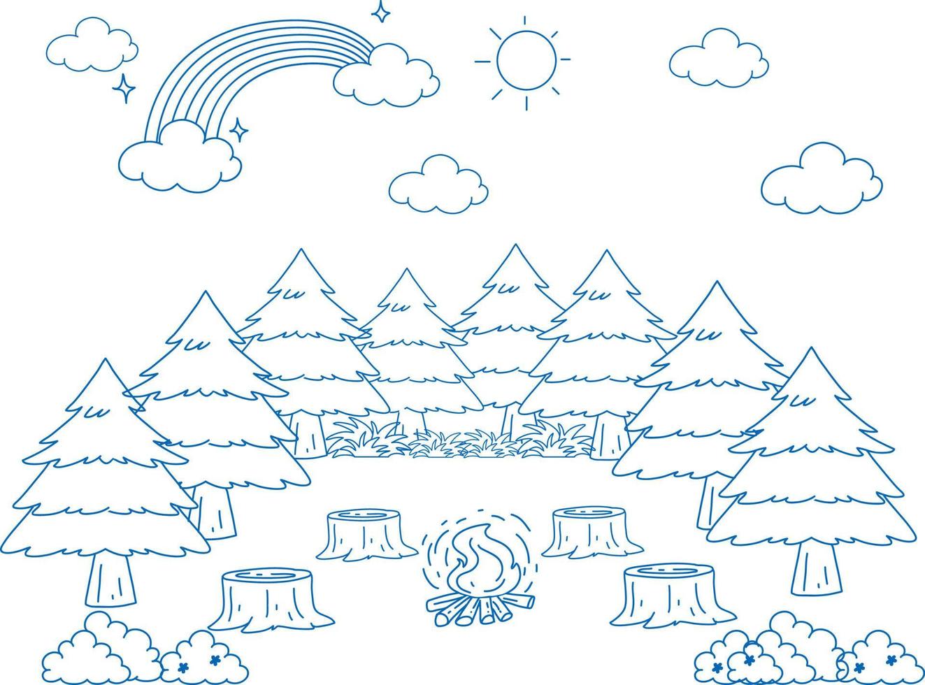 A doodle sketch design on white background vector