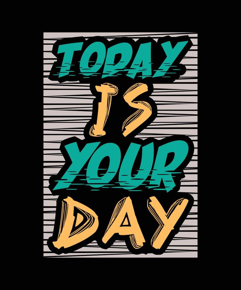 typography t-shirt design vector
