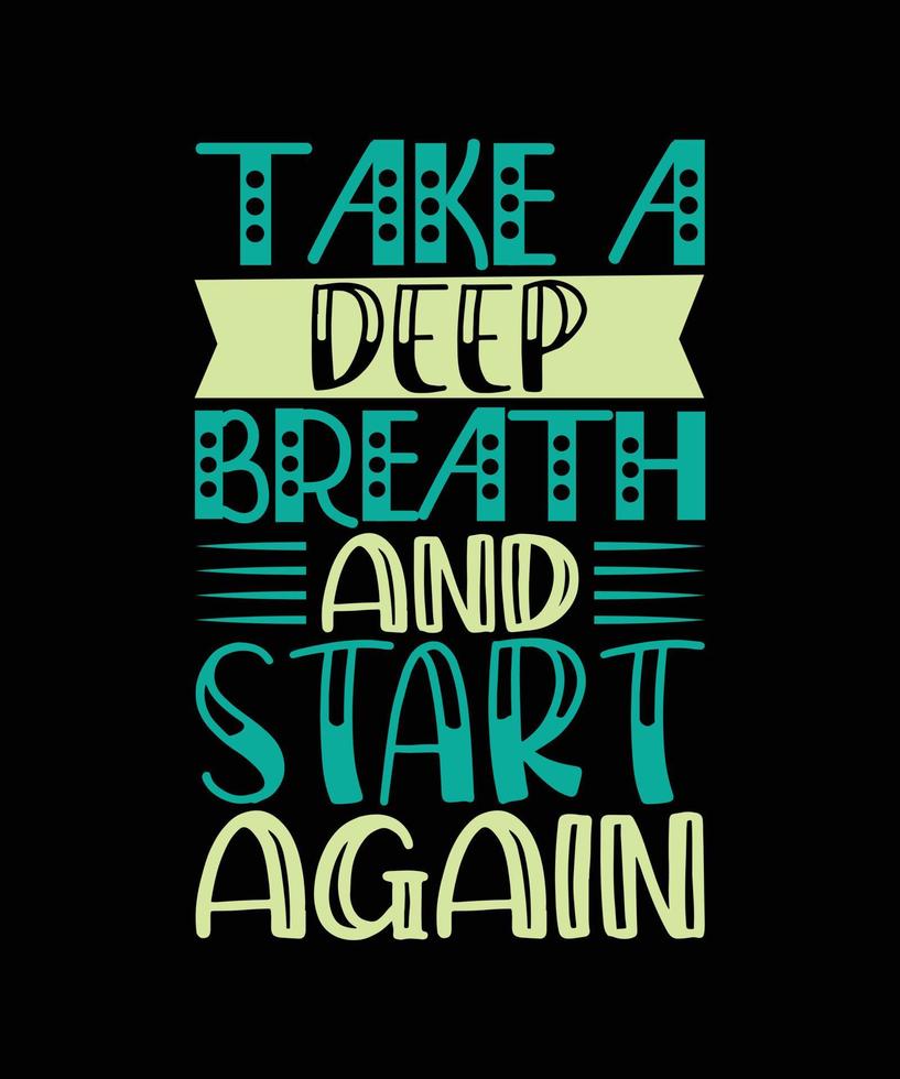 typography t-shirt design vector