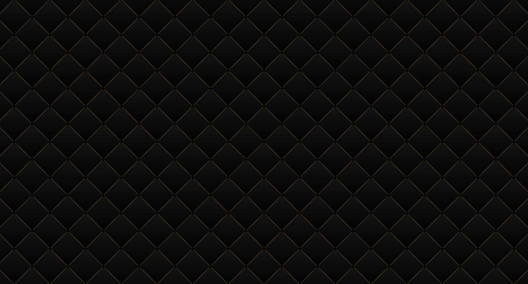 Diamond black sofa leather texture background. Vector illustration