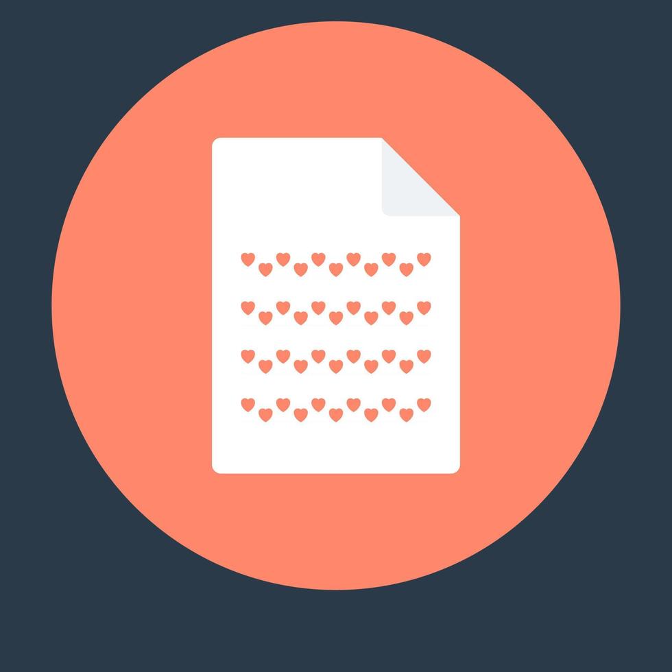 Love Letter Concepts vector