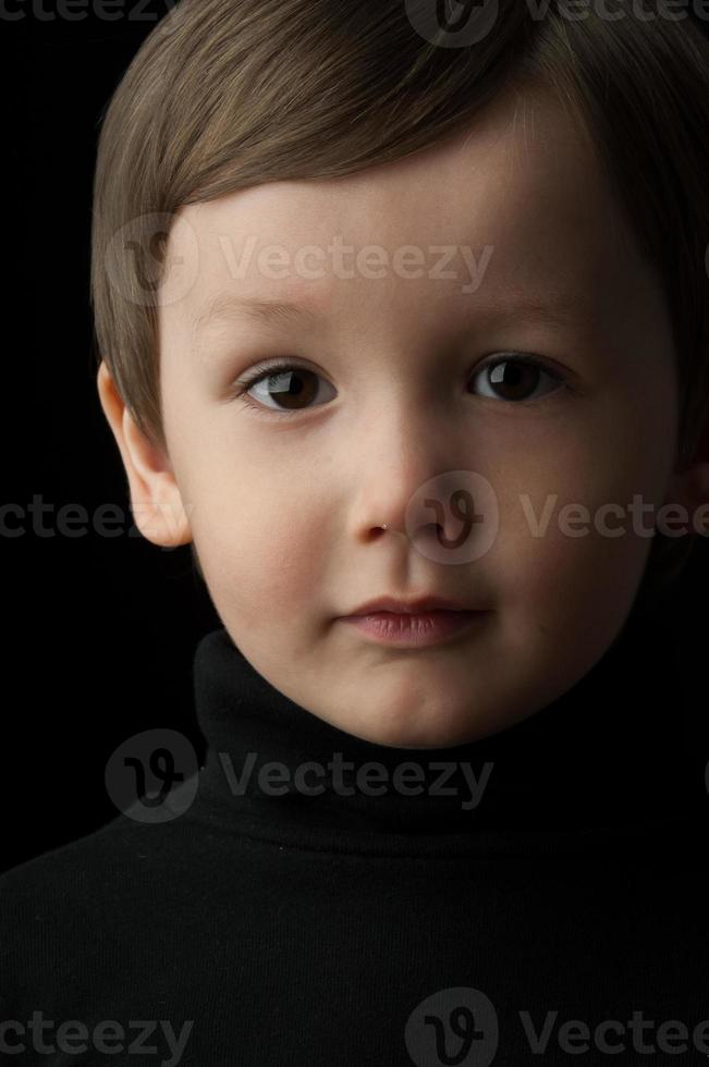 retrato de un niño pequeño foto