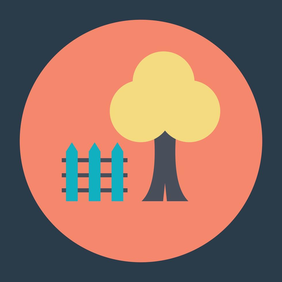 Trendy Garden Concepts vector