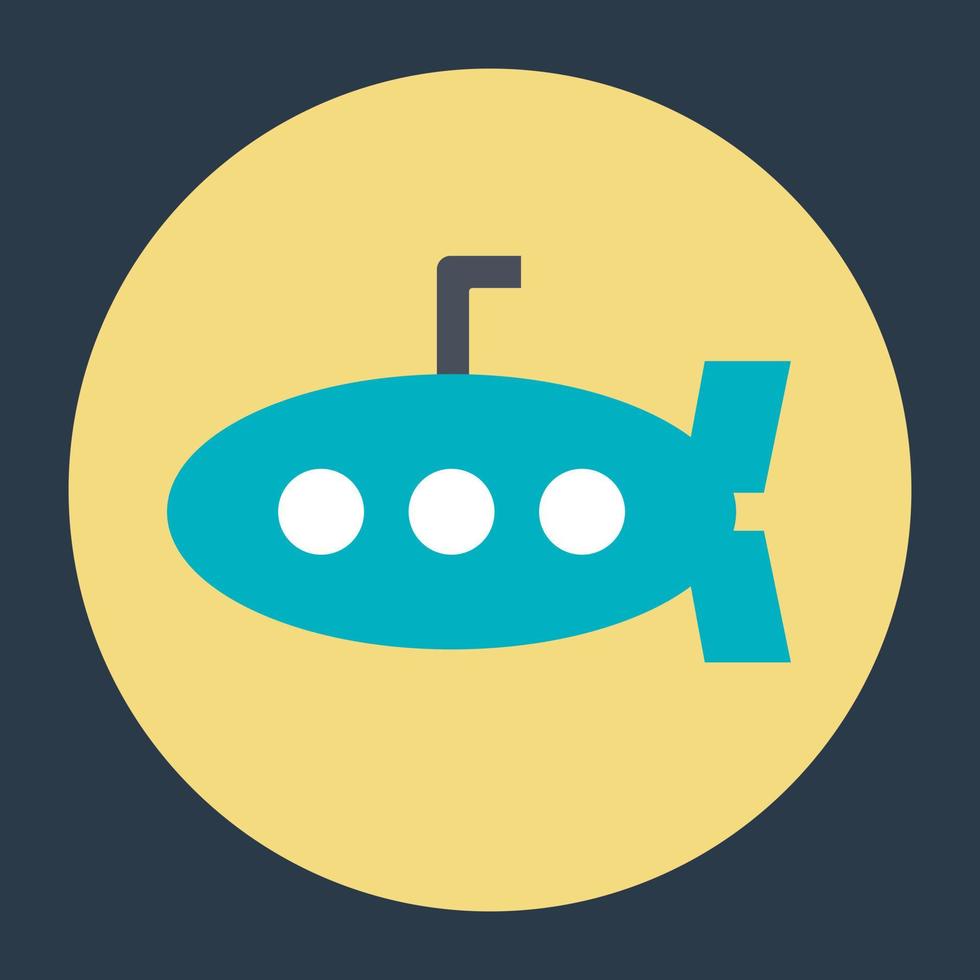 Trendy Submarine Concepts vector