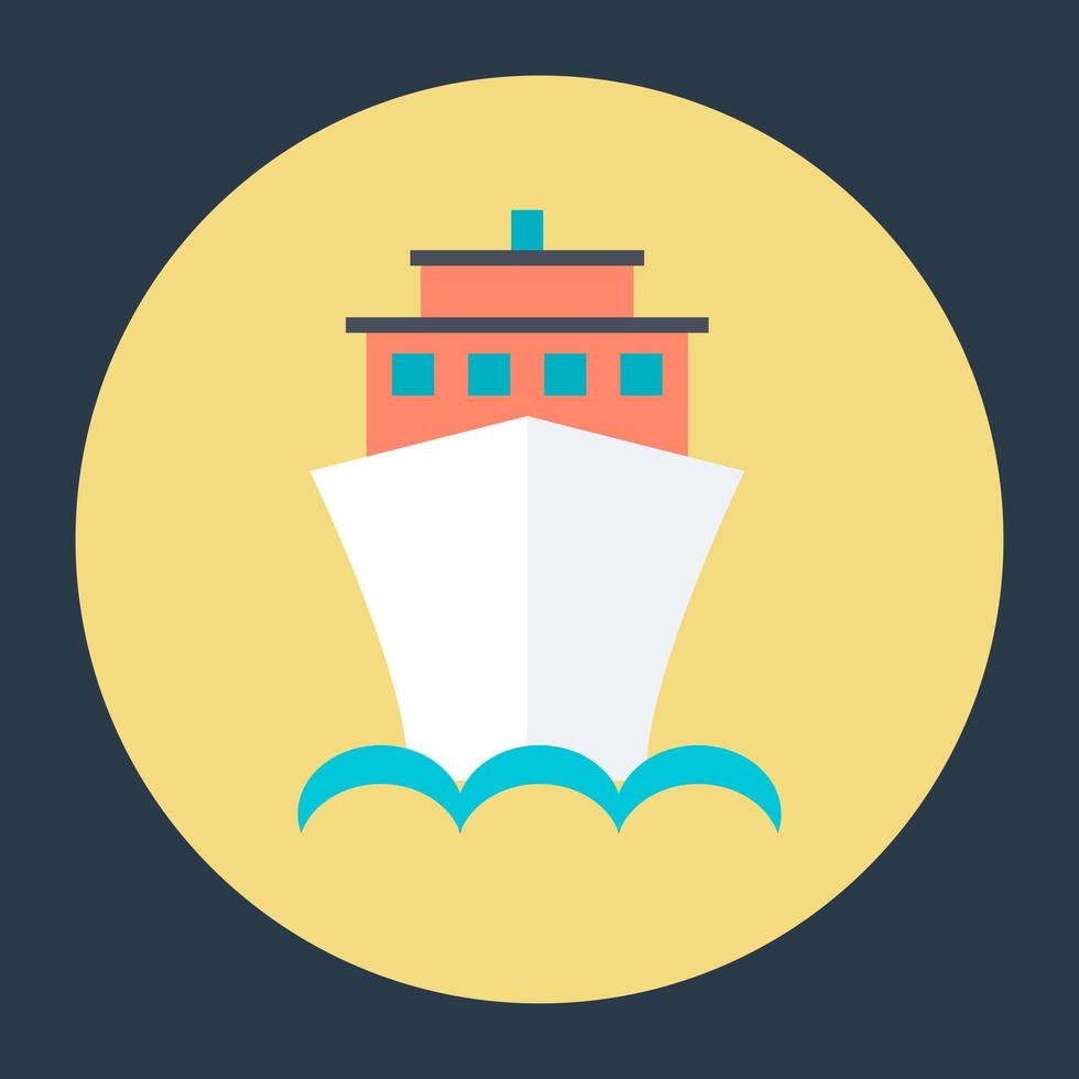 Cruise Ship Concepts vector