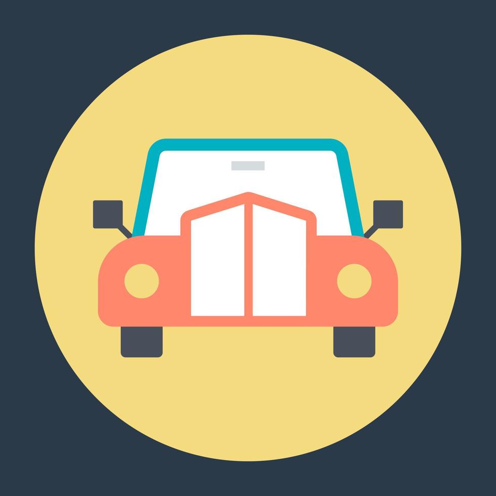 Trendy Car Concepts vector