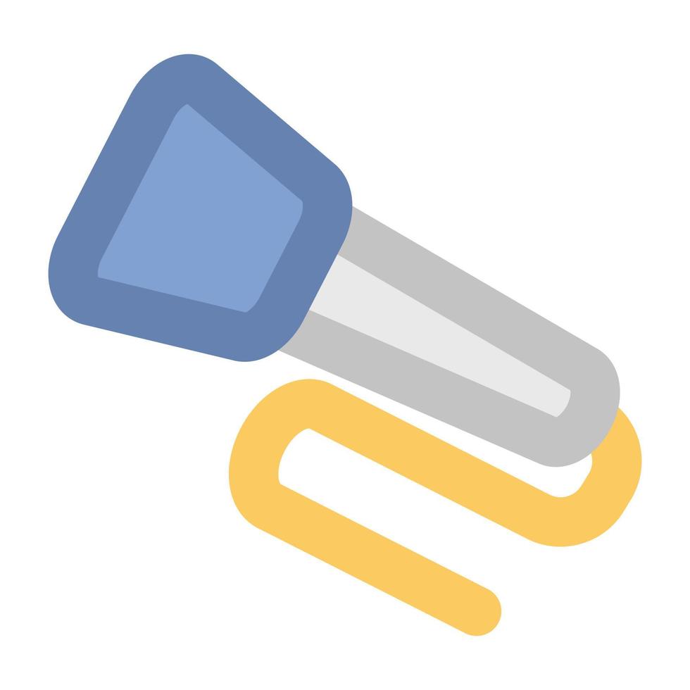 Trendy Microphone Concepts vector