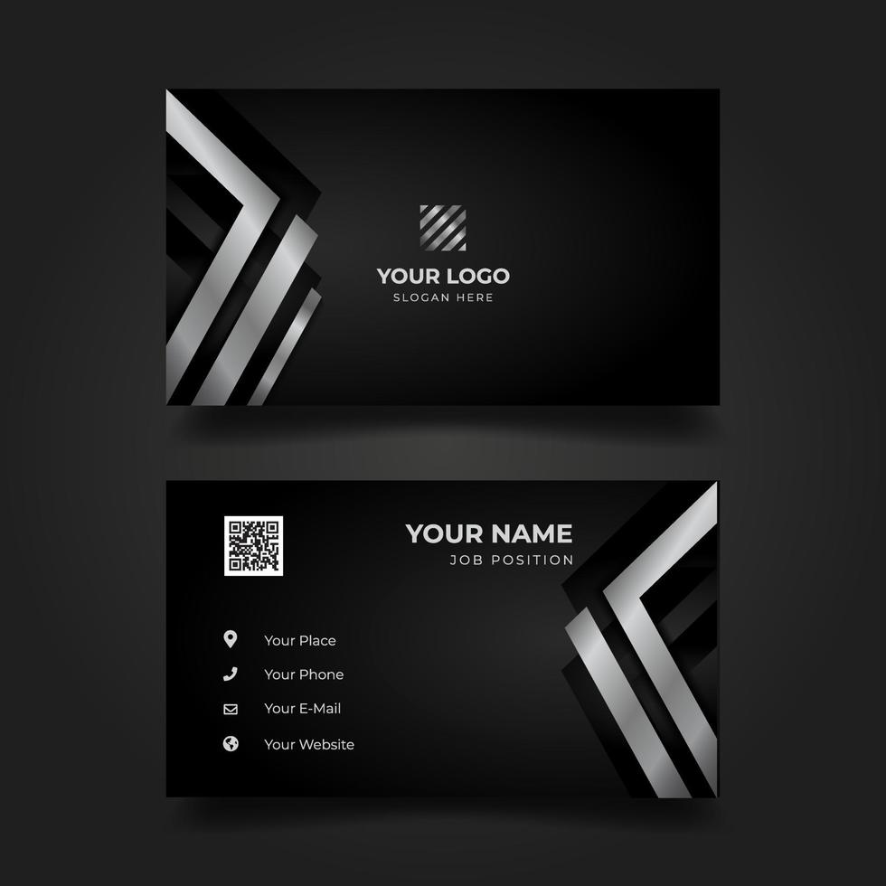 Print business card template vector