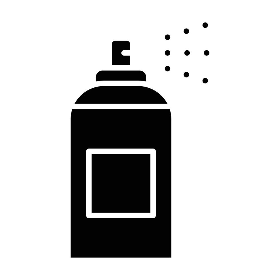 icono de glifo de perfume vector