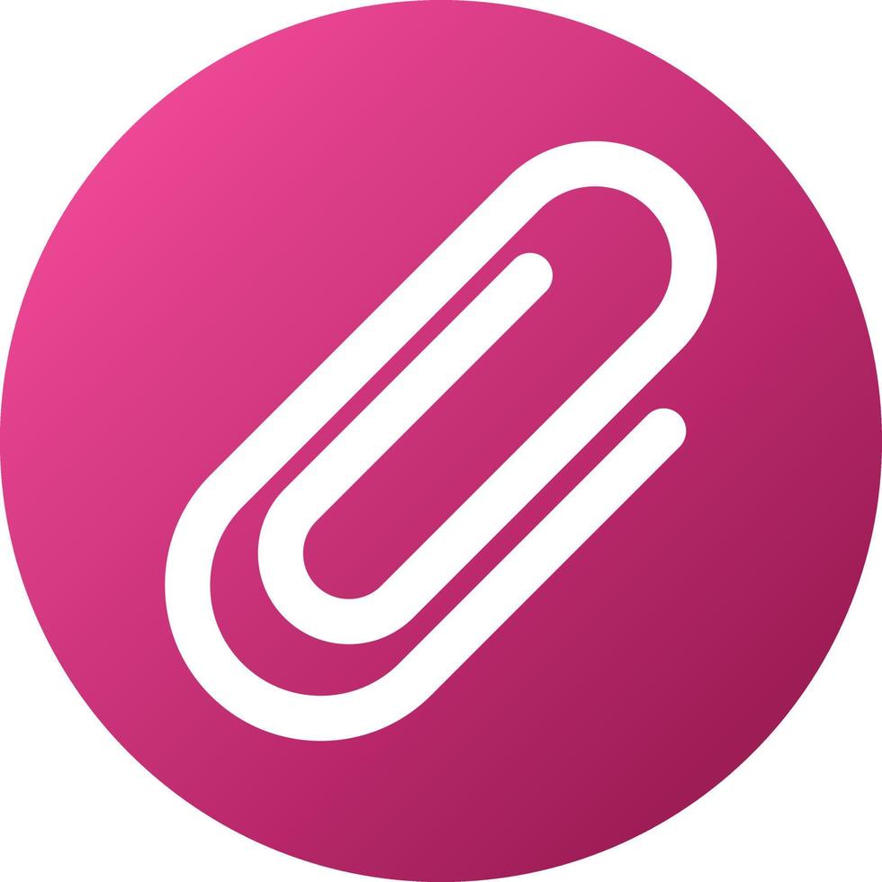 Paper Clip Icon Style 6443160 Vector Art at Vecteezy