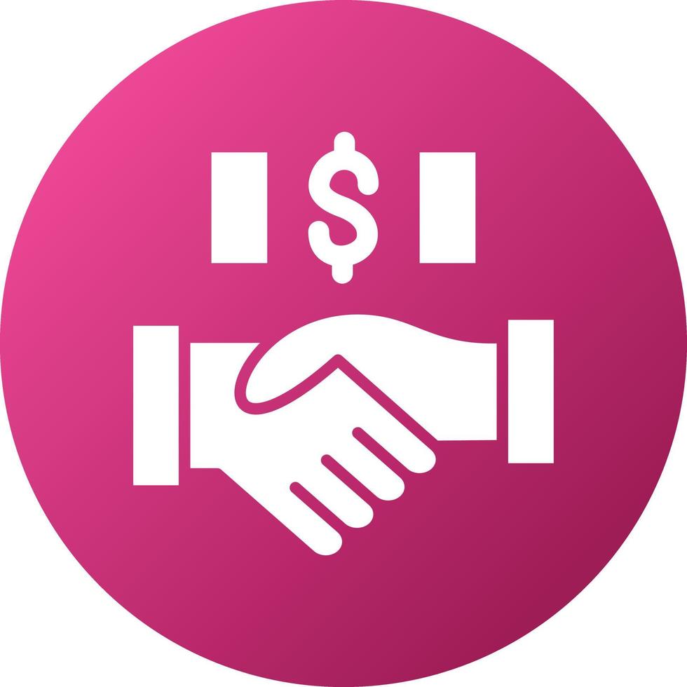 Deal Icon Style vector