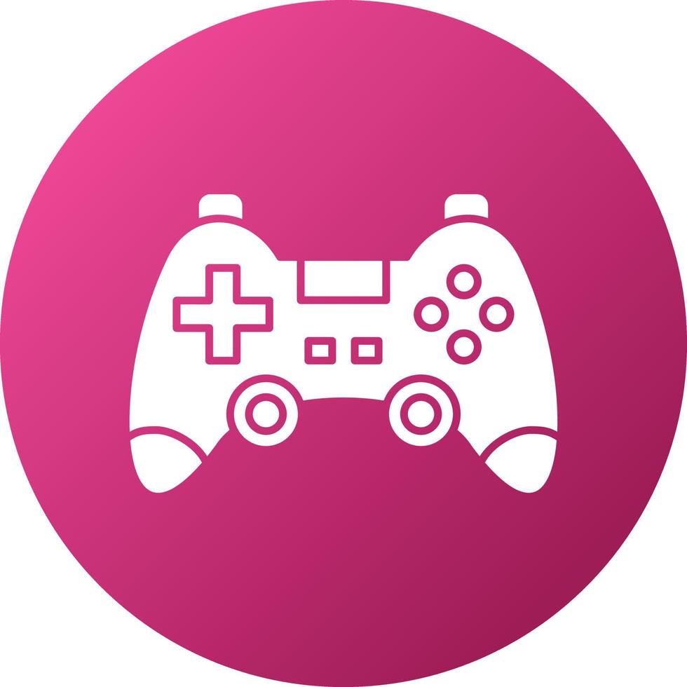 estilo de icono de gamepad vector