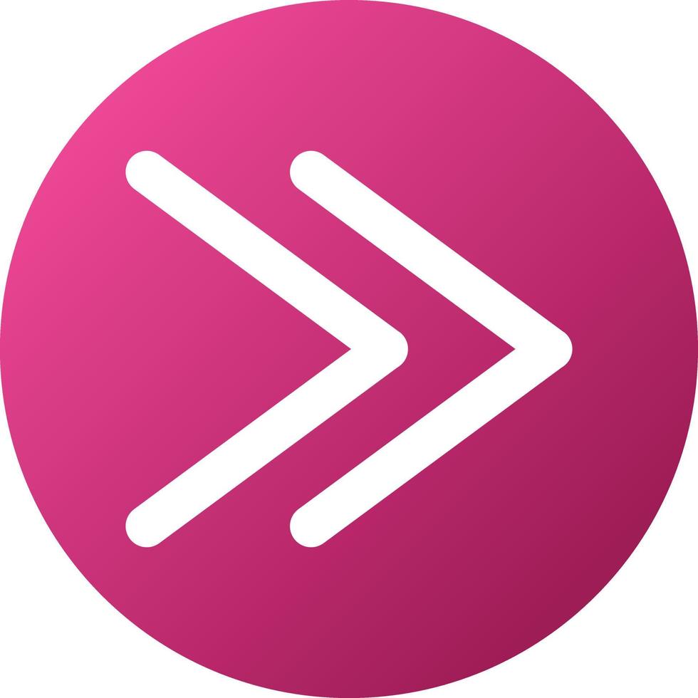 Double Arrow Icon Style vector