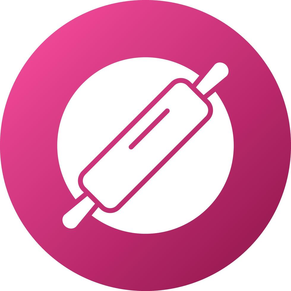 Rolling Pin Icon Style vector