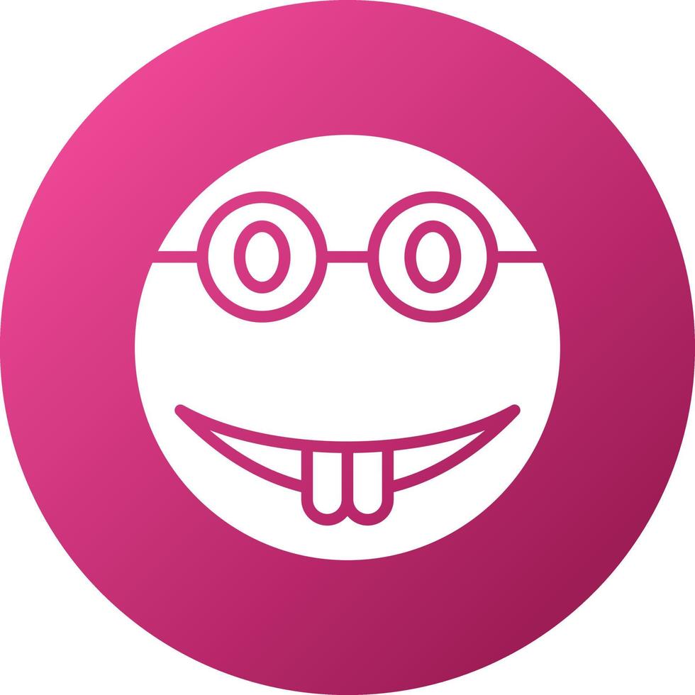 Nerd Icon Style vector