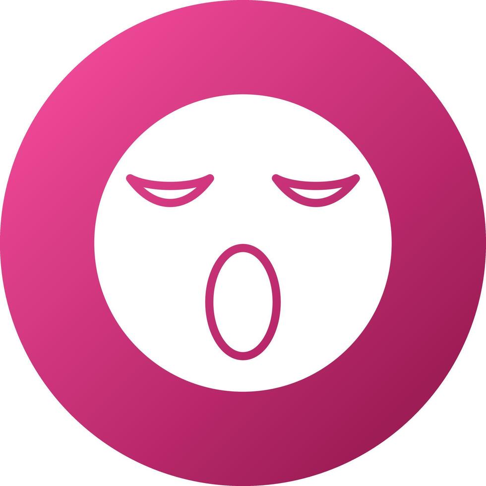 Sleepy Icon Style vector