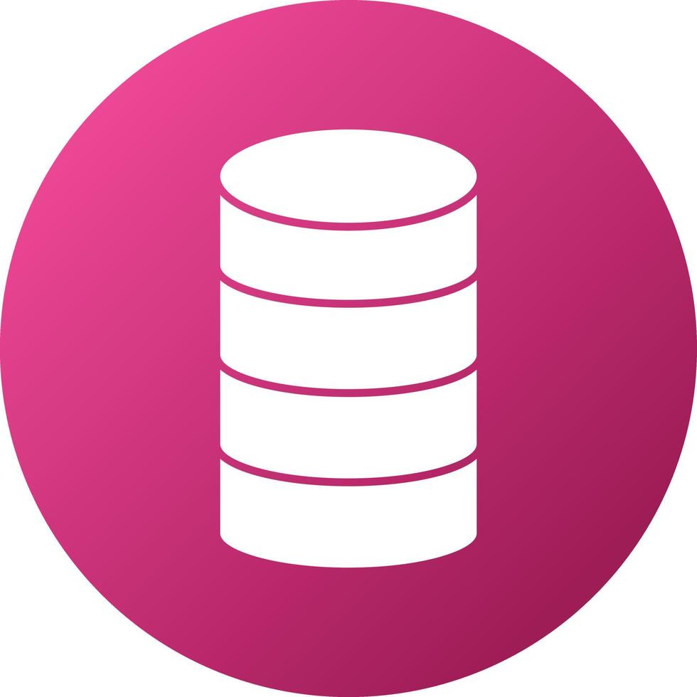 Database Icon Style vector