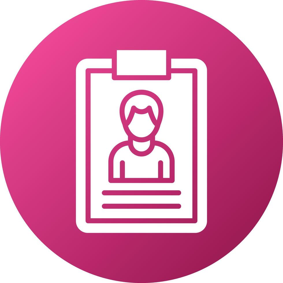 Curriculum Icon Style vector