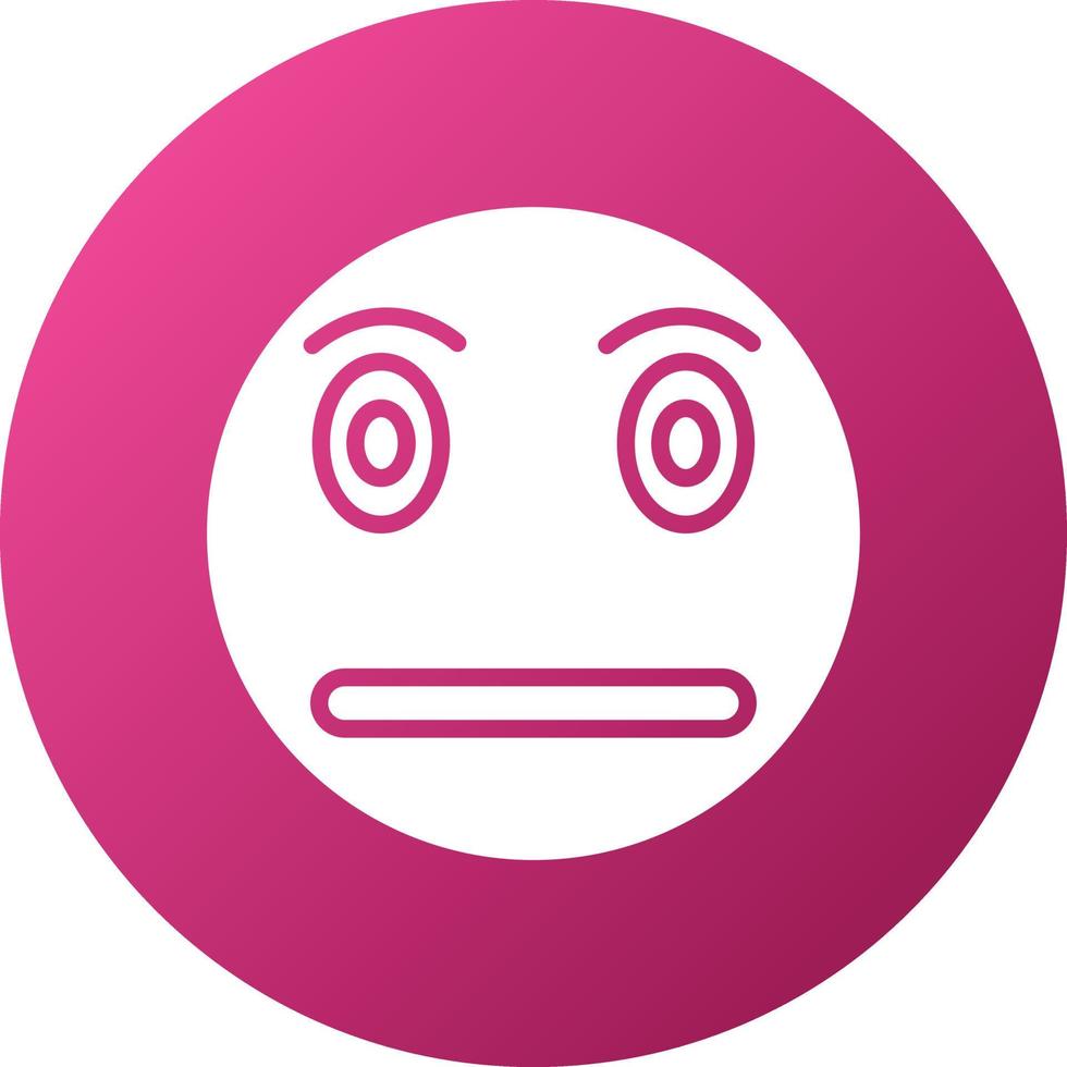 Suspicious Icon Style vector